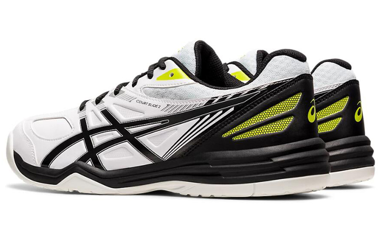 Lookbook ASICS Court Slide 2 ''Bianco Nero'' 1041A194-100