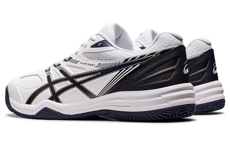 Shop ASICS Court Slide 2 'Blanco Azul' 1041A196-103