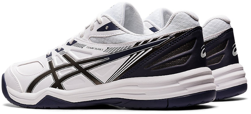 ASICS Court Slide 2 'White Gunmetal' 1041A194-103 Shop ASICS Court Slide 2 'White Gunmetal' 1041A194-103