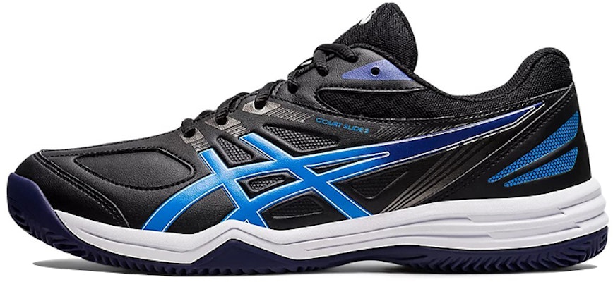 ASICS Court Slide 2 Clay/Oc ''Noir Bleu'' 1041A196-001 Buy ASICS Court Slide 2 Clay/Oc ''Noir Bleu'' 1041A196-001