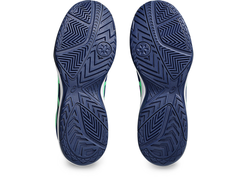 Cheap ASICS Court Slide 3 'Biru Expanse Daun Baru' 1041A335-402