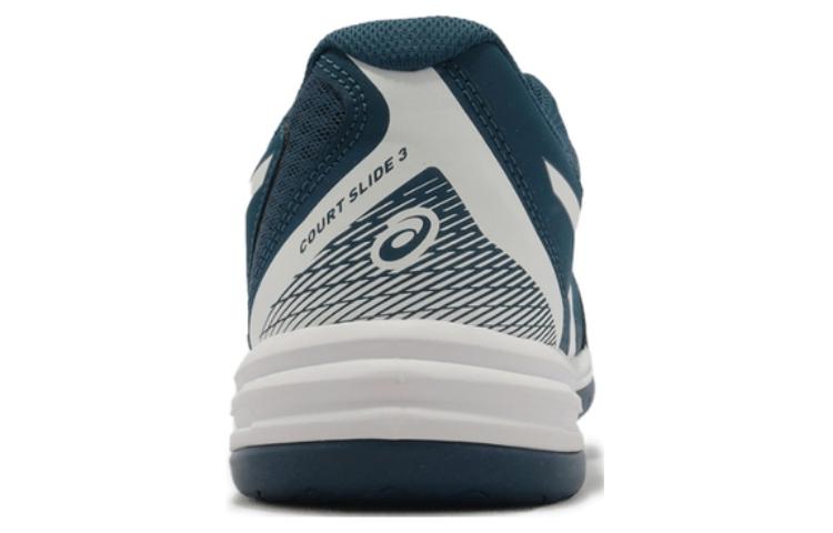 Shop アシックス コートスライド3 「レストフルティールホワイト」 1041A335-400