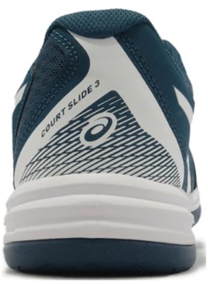 ASICS Court Slide 3 'Teal Tranquilo Blanco' 1041A335-400 Shop ASICS Court Slide 3 'Teal Tranquilo Blanco' 1041A335-400