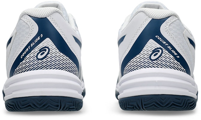 ASICS Court Slide 3 Clay/Oc 'White Mako Blue' 1041A389-103 Purchase ASICS Court Slide 3 Clay/Oc 'White Mako Blue' 1041A389-103
