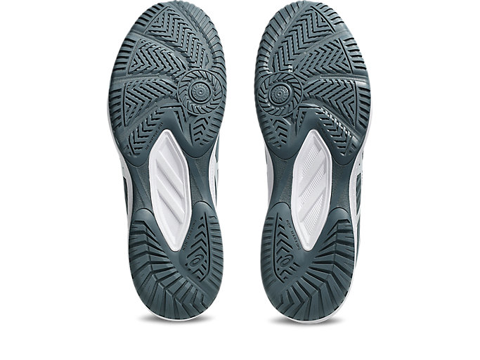 Sizing ASICS Court Slide 4 全場網球鞋 鐵灰/白色 1041A483-020