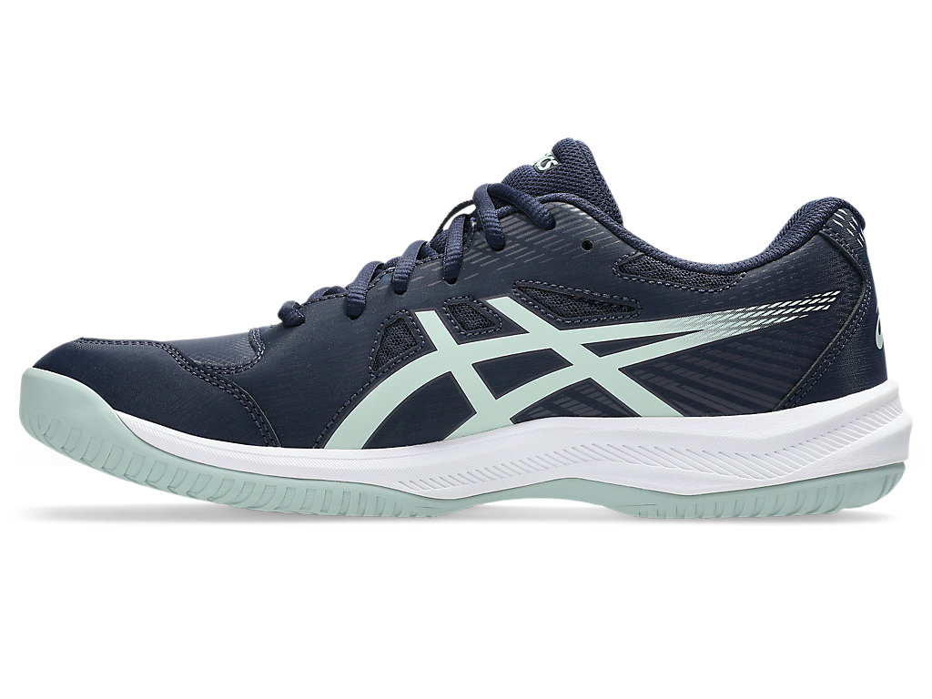 Shop ASICS Court Slide 4 全场网球鞋 深夜蓝/地衣岩色 1041A483-400