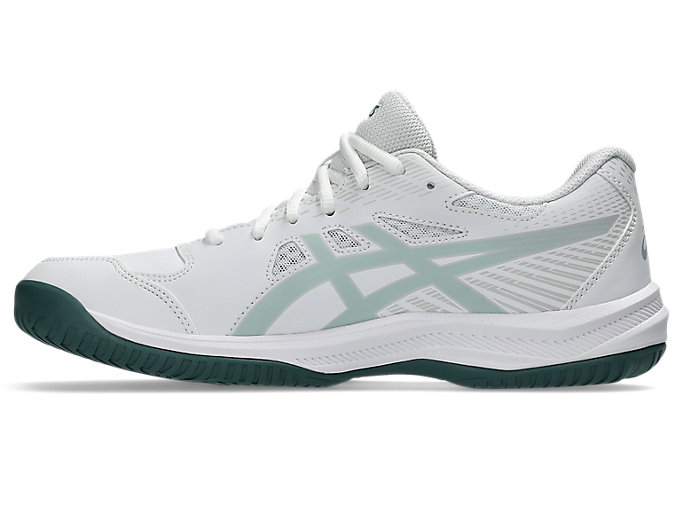 Shop ASICS Court Slide 4 (All Court) White/Cold Moss 1041A483-102