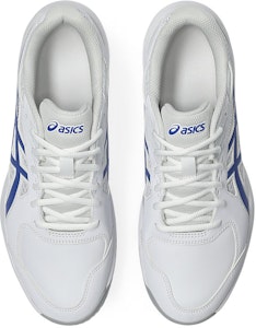 アシックス コートスライド 4 (オールコート) ホワイト/ダークコバルト 1041A483-101 Details for アシックス コートスライド 4 (オールコート) ホワイト/ダークコバルト 1041A483-101