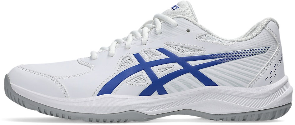 ASICS Court Slide 4 (All Court) White/Dark Cobalt 1041A483-101 Cheap ASICS Court Slide 4 (All Court) White/Dark Cobalt 1041A483-101