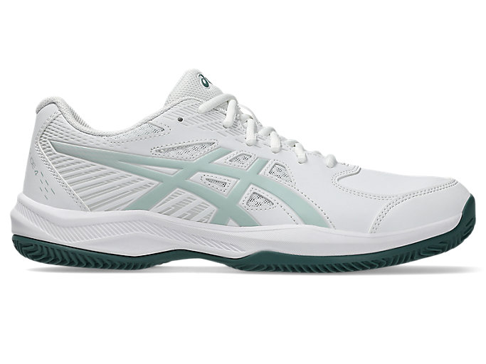ASICS Court Slide 4 Clay/OC (Omni-Court and Clay Version) White/Cold Moss 1041A491-102