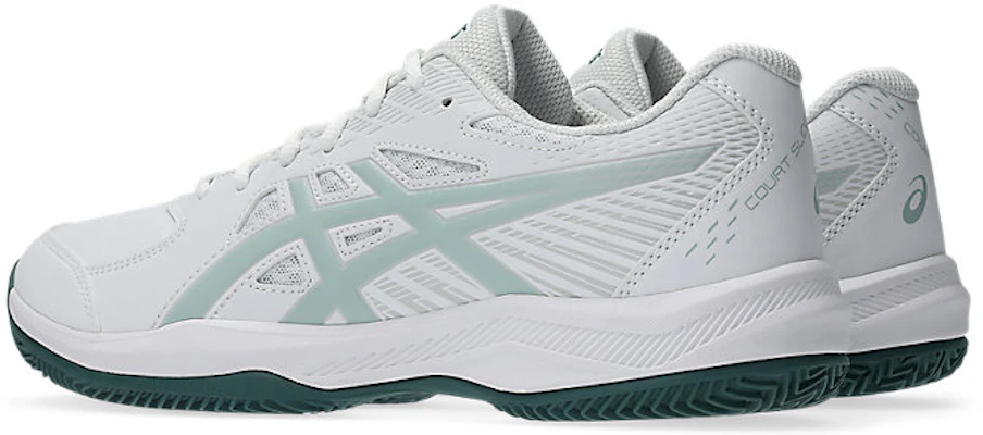 ASICS Court Slide 4 Clay/OC Putih/Cold Moss Versi Omni-Court & Clay 1041A491-102 Lookbook ASICS Court Slide 4 Clay/OC Putih/Cold Moss Versi Omni-Court & Clay 1041A491-102