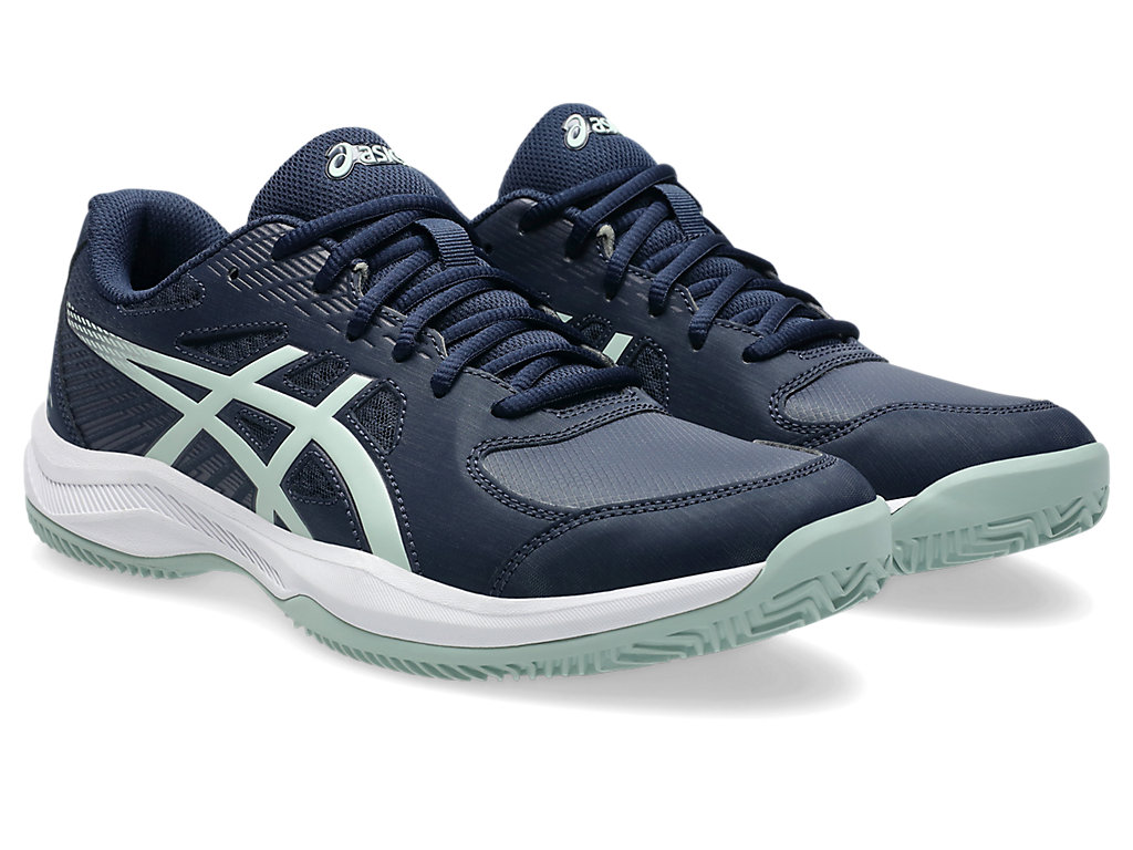 Order ASICS コートスライド 4 クレー/オムニ シューズ ミッドナイト/ライケンロック 1041A491-400