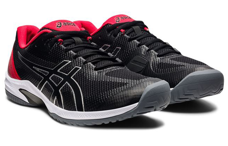 Lookbook ASICS Court Speed FF 'Negro Gris Rojo' 1041A092-001