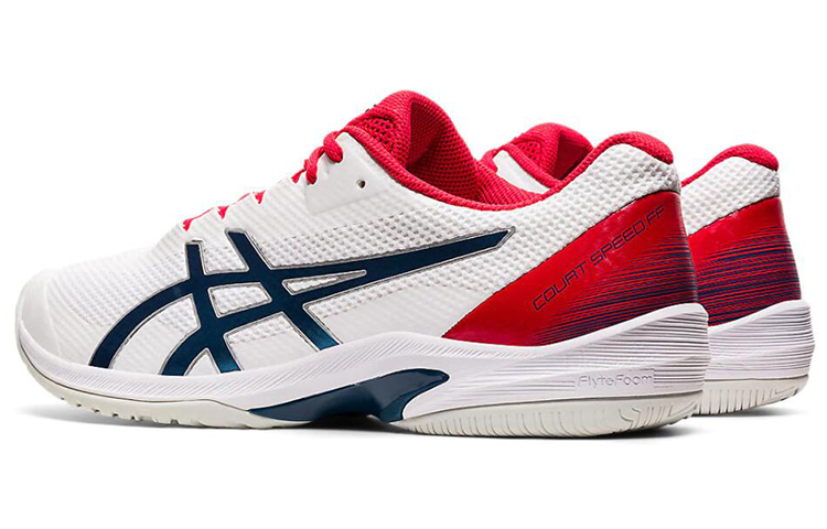 Shop ASICS Court Speed FF 'Blanco Rojo'. 1041A092-105