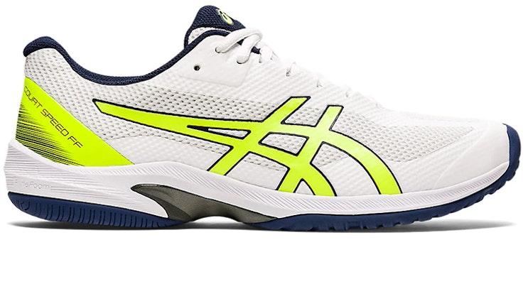 아식스 코트 스피드 FF '화이트 세이프티 옐로우' 1041A092-104 Order 아식스 코트 스피드 FF '화이트 세이프티 옐로우' 1041A092-104