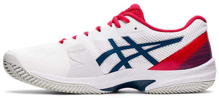 Asics Court Speed FF Clay 耐磨舒適 低筒網球鞋 白藍紅 Buy Asics Court Speed FF Clay 耐磨舒適 低筒網球鞋 白藍紅