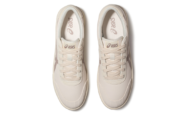 Lookbook ASICS Court Trail ''Blanc Crème Marron'' 1203A129-204