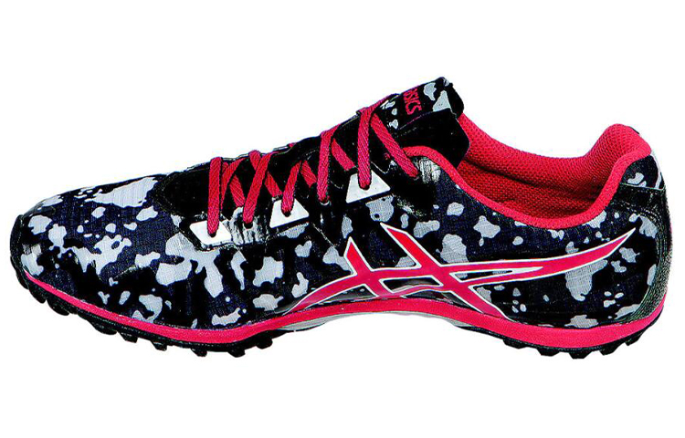 ASICS Cross Freak 2 Track & Field Shoes Black/Red G508Y-9023