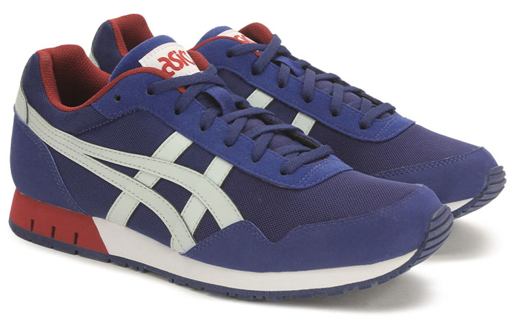Order Asics Curreo 防滑透氣 低筒休閒跑步鞋 藍白