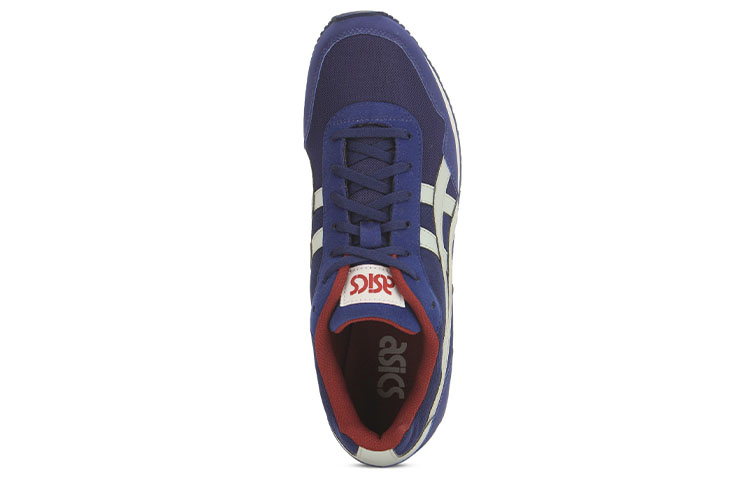Lookbook Asics Curreo 防滑透氣 低筒休閒跑步鞋 藍白