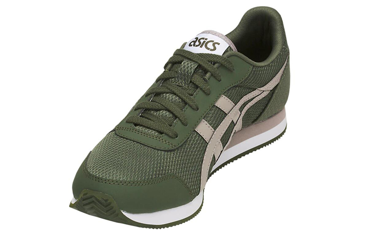 Shop ASICS Curreo II Hijau/Coklat HN7A0-300