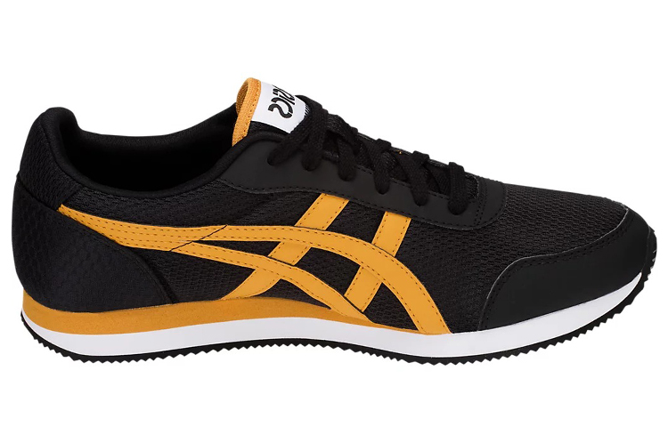 Order ASICS Curreo II Baskets Basses Jaune Noir HN7A0-001