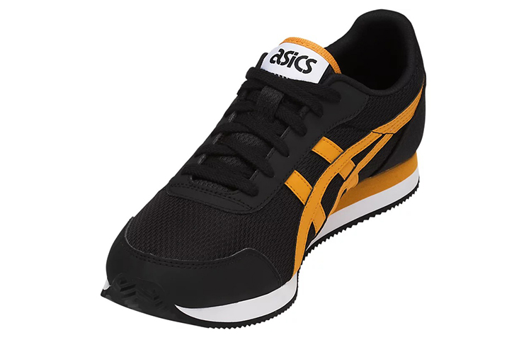 Shop ASICS Curreo II Baskets Basses Jaune Noir HN7A0-001