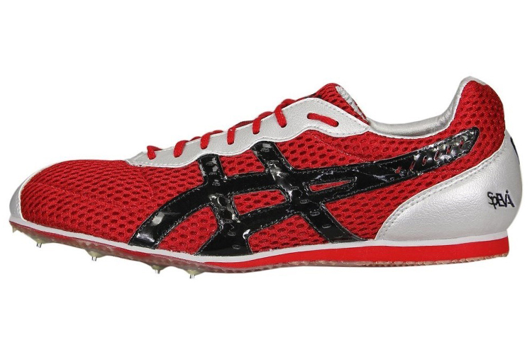 Buy Asics Cyber LD Taipei 防滑耐磨 田徑專業跑步鞋 紅灰