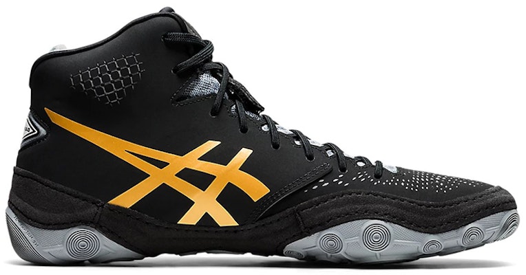 ASICS Dan Gable Evo 2 'Black Pure Gold' 1081A018-004 Order ASICS Dan Gable Evo 2 'Black Pure Gold' 1081A018-004