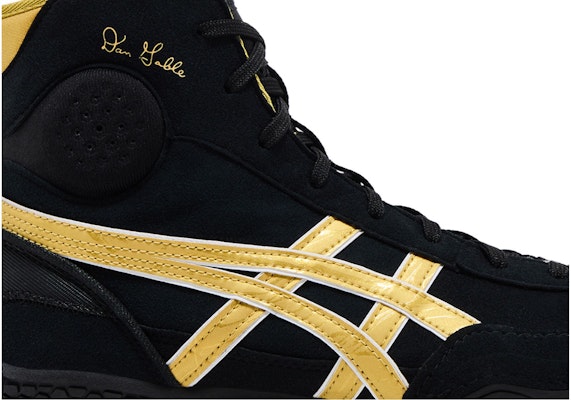 ASICS Dan Gable Evo 3 'Black Rich Gold' 1081A052-001 Order ASICS Dan Gable Evo 3 'Black Rich Gold' 1081A052-001