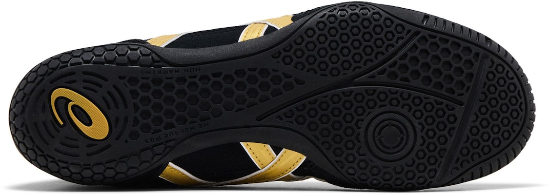 ASICS Dan Gable Evo 3 'Black Rich Gold' 1081A052-001 Shop ASICS Dan Gable Evo 3 'Black Rich Gold' 1081A052-001
