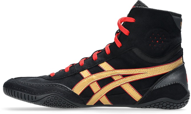 ASICS DAN GABLE EVO 3 Wrestling Shoes Black/Pure Gold 1081A052-002 Shop ASICS DAN GABLE EVO 3 Wrestling Shoes Black/Pure Gold 1081A052-002