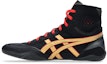 Shop ASICS DAN GABLE EVO 3 Wrestling Shoes Black/Pure Gold 1081A052-002