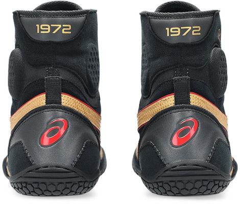 ASICS DAN GABLE EVO 3 Wrestling Shoes Black/Pure Gold 1081A052-002 Purchase ASICS DAN GABLE EVO 3 Wrestling Shoes Black/Pure Gold 1081A052-002