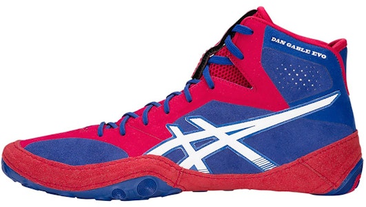 ASICS Dan Gable Evo 'Biru Merah' J700Y-400 Buy ASICS Dan Gable Evo 'Biru Merah' J700Y-400