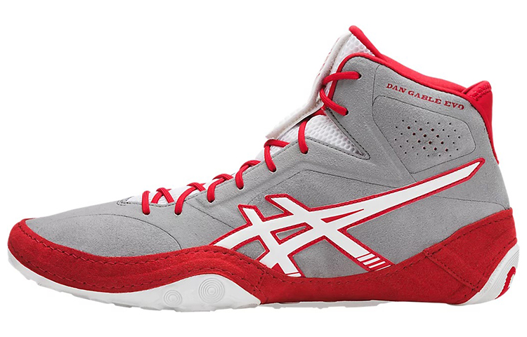 ASICS Dan Gable Evo 'Grey Red' J700Y-9601