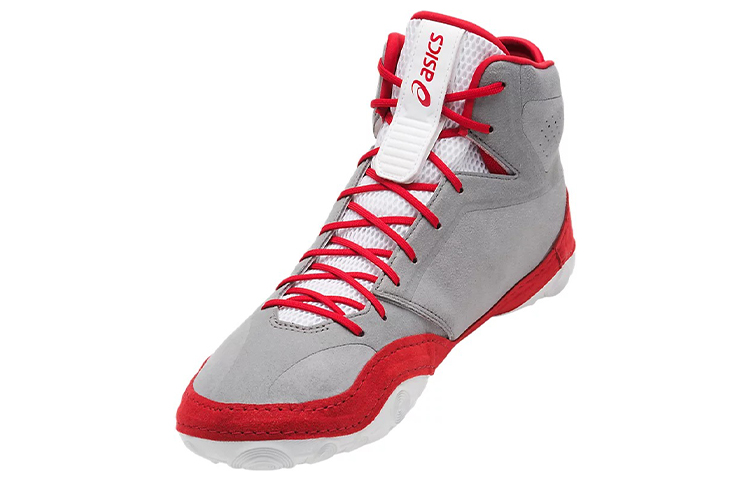 Shop ASICS Dan Gable Evo 灰红色 J700Y-9601