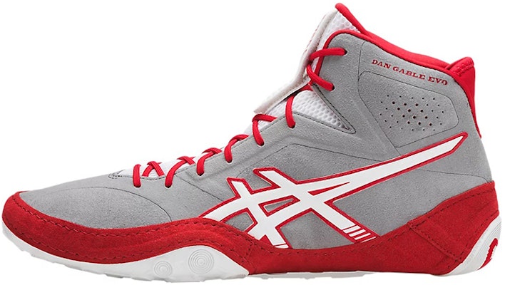 ASICS Dan Gable Evo 'Grey Red' J700Y-9601 Buy ASICS Dan Gable Evo 'Grey Red' J700Y-9601