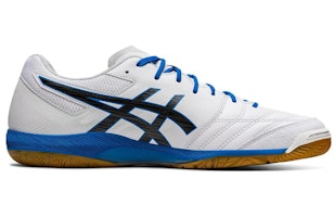 Asics Destaque K FF 防滑耐磨透氣 足球鞋 白藍黑 Order Asics Destaque K FF 防滑耐磨透氣 足球鞋 白藍黑