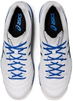 Asics Destaque K FF 防滑耐磨透氣 足球鞋 白藍黑 Shop Asics Destaque K FF 防滑耐磨透氣 足球鞋 白藍黑