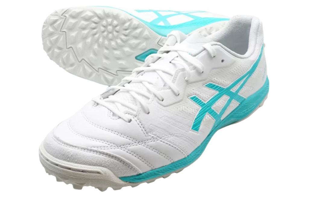 Lookbook アシックス デスタッキK FF TF 白/シーグラス 1111A218-101