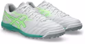 Order ASICS Destaque K FF TF Zapatos de Fútbol Blanco/Verde Iluminado. 1111A218-102