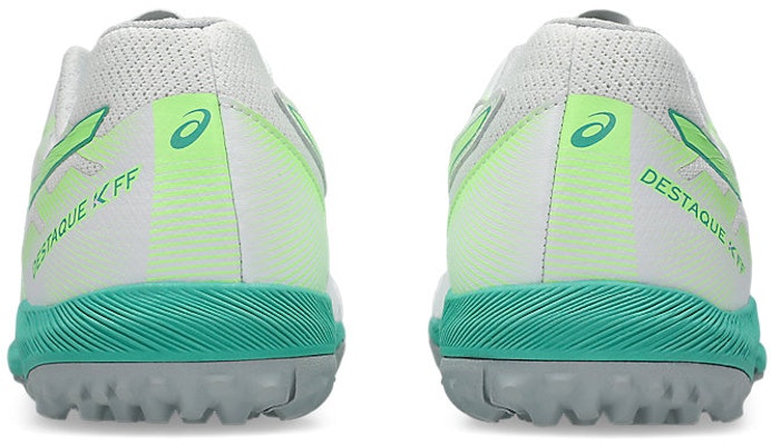 ASICS Destaque K FF TF Zapatos de Fútbol Blanco/Verde Iluminado. 1111A218-102 Purchase ASICS Destaque K FF TF Zapatos de Fútbol Blanco/Verde Iluminado. 1111A218-102