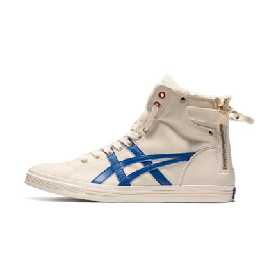 ASICS Double Clutch White/Blue Casual Board Shoe