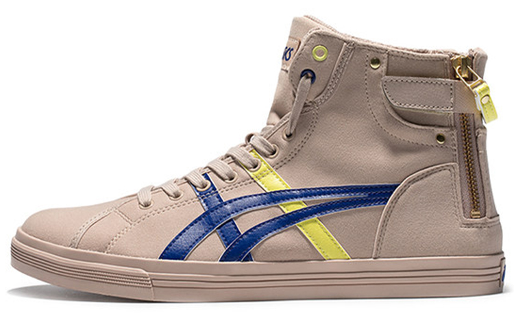 ASICS Double Clutch Light Brown/Blue Fleece High Board Shoe 1203A038-201