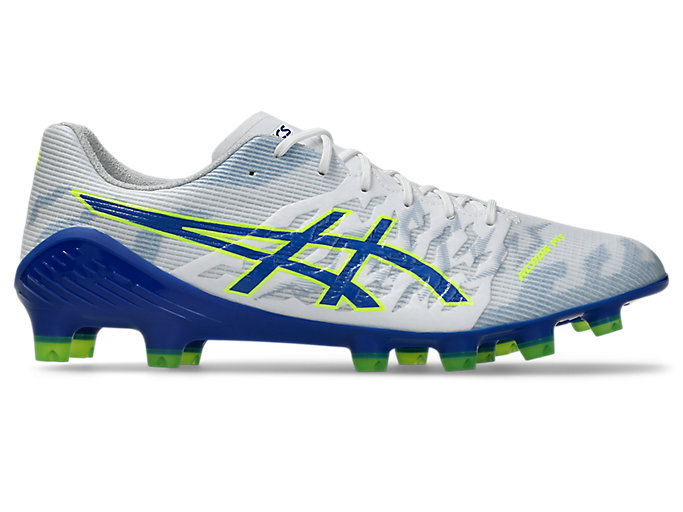 ASICS DS LIGHT ACROS 3 Soccer Cleats White/Asics Blue 1101A070-105