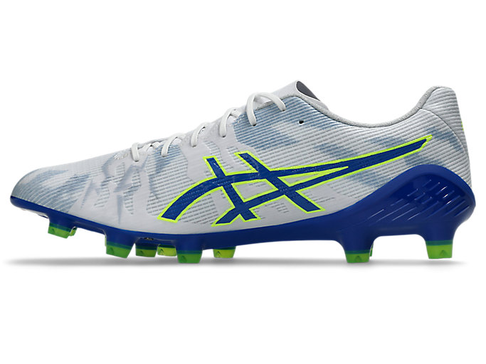 Shop 아식스 DS 라이트 아크로스 3 축구화 화이트/아식스 블루 1101A070-105