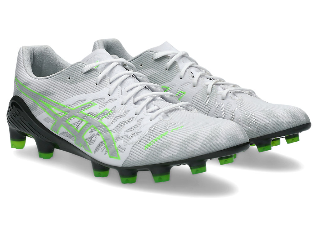 Order ASICS DS Light Acros 3 Botas de Fútbol Blanco/Verde Gecko 1101A070-103