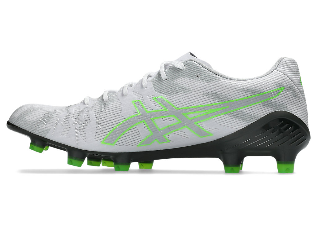 Shop ASICS DS Light Acros 3 Botas de Fútbol Blanco/Verde Gecko 1101A070-103