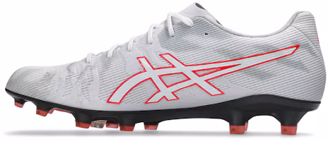 Shop ASICS DS Light Acros Pro 3 Voetbalschoenen Wit/Flash Rood 1101A071-104